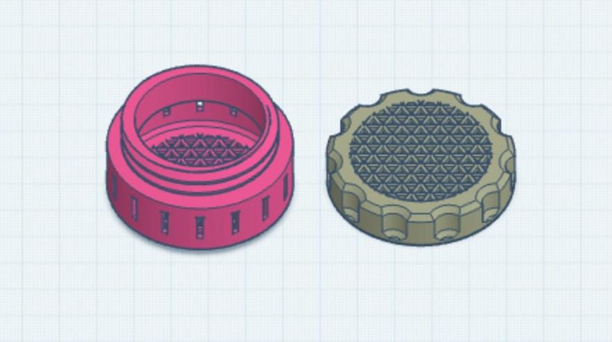 Small Desiccant Container